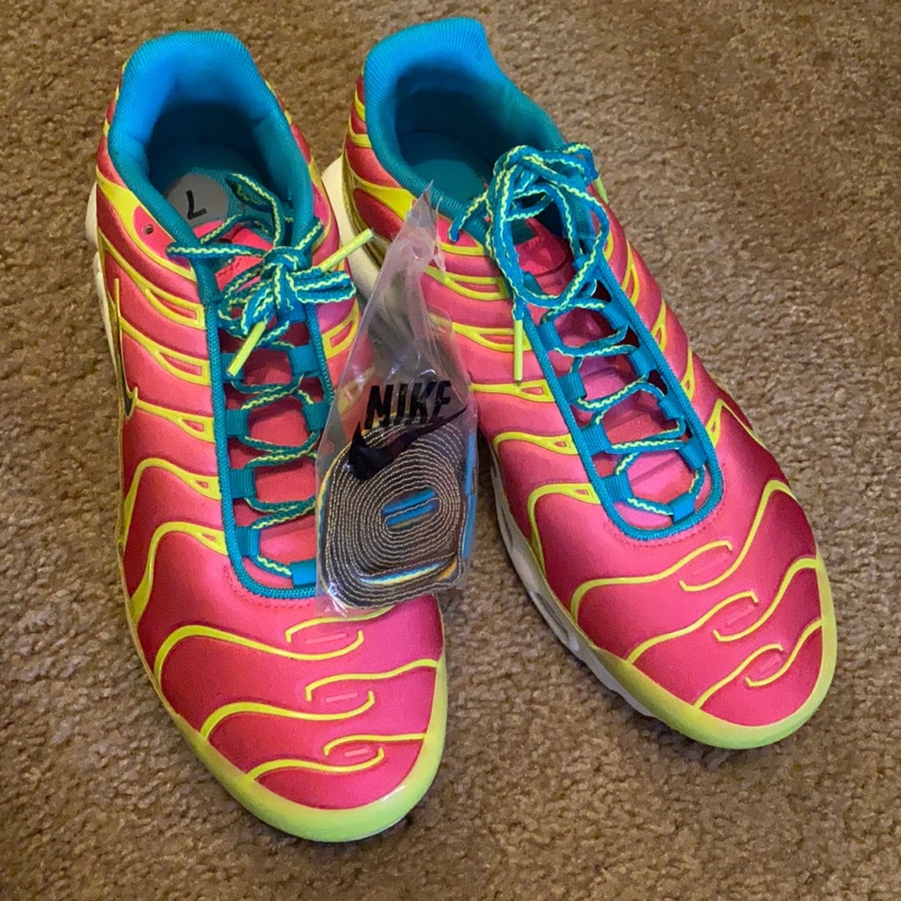 Pink & Neon Green Nike Air Max